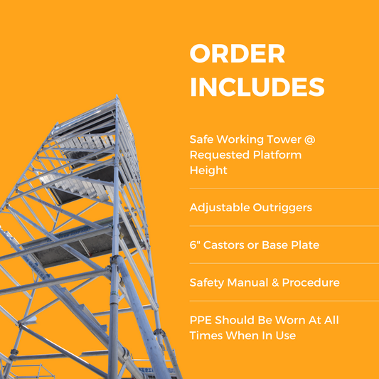 Double Width Mobile Tower