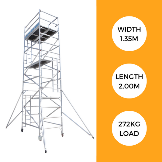 Double Width Mobile Tower